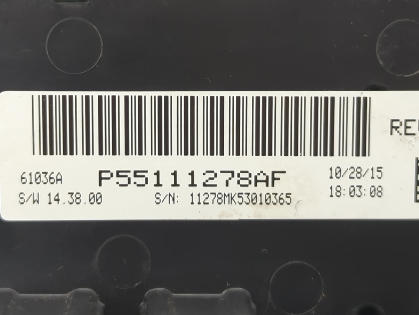 2016 Jeep Compass Climate Control Module Temperature AC/Heater Replacement P/N:P55111278AF Fits Fits 2011 2012 2013 2014 201