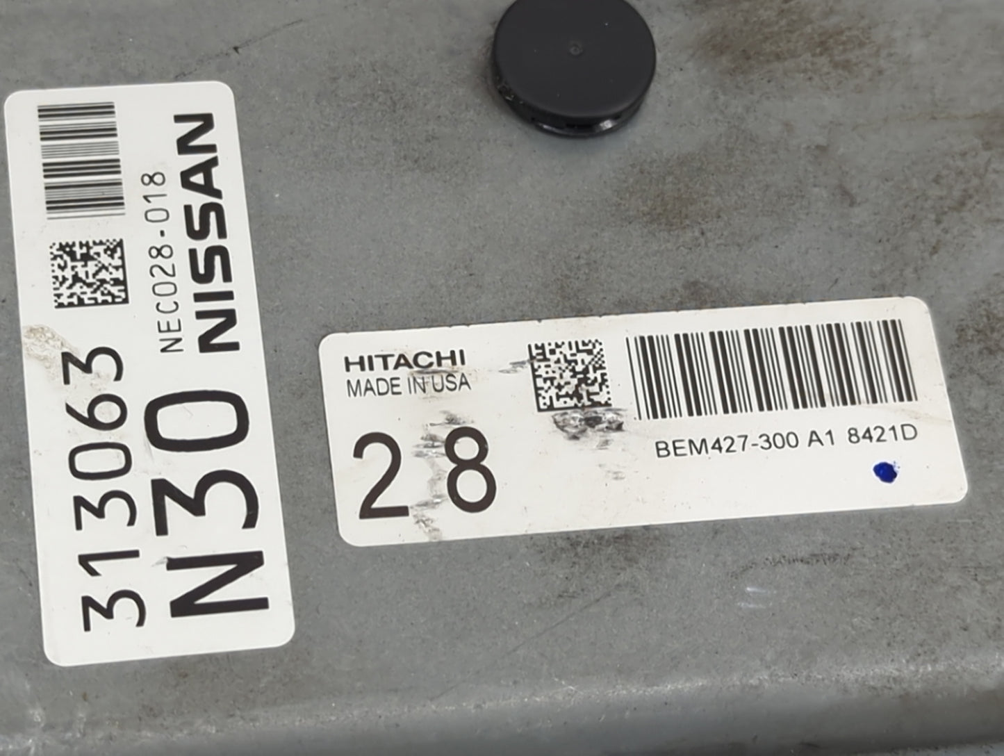 2016 Jeep Compass PCM Engine Control Computer ECU ECM PCU OEM P/N:NEC028-018 BEM427-300 A1 Fits OEM Used Auto Parts - Oemuse
