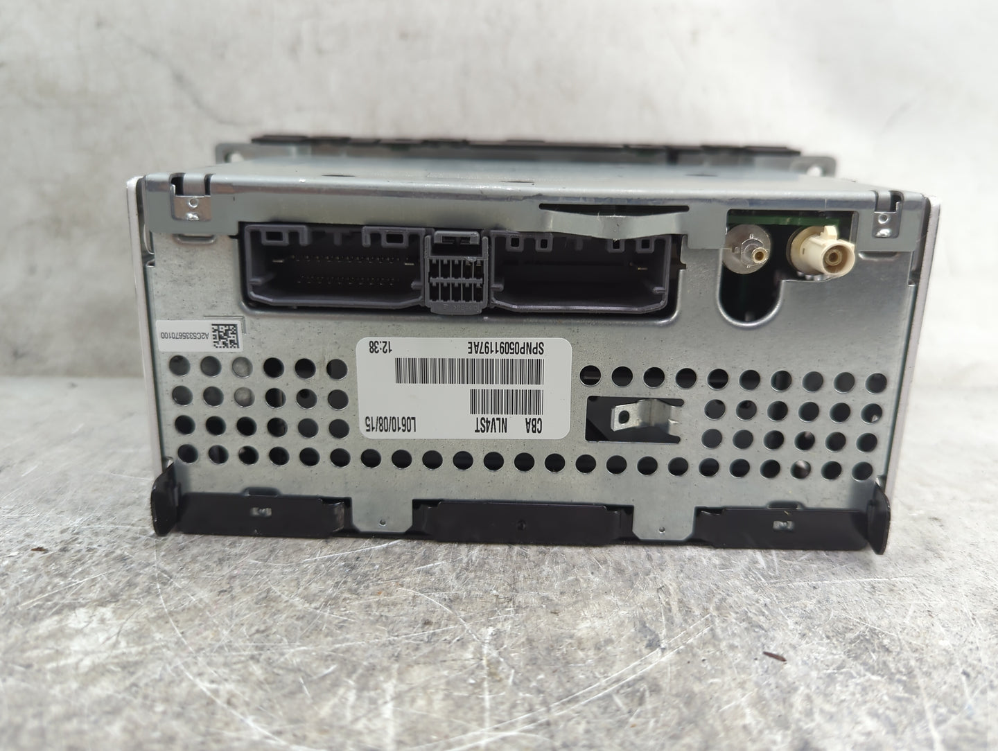 2016 Jeep Compass Radio AM FM Cd Player Receiver Replacement P/N:P05091197AE SPNP05091197AE Fits Fits 2012 2013 2014 2015 20