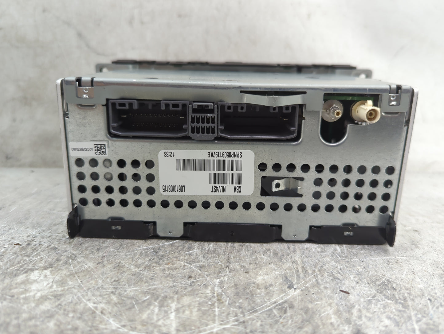 2016 Jeep Compass Radio AM FM Cd Player Receiver Replacement P/N:P05091197AE SPNP05091197AE Fits Fits 2012 2013 2014 2015 20