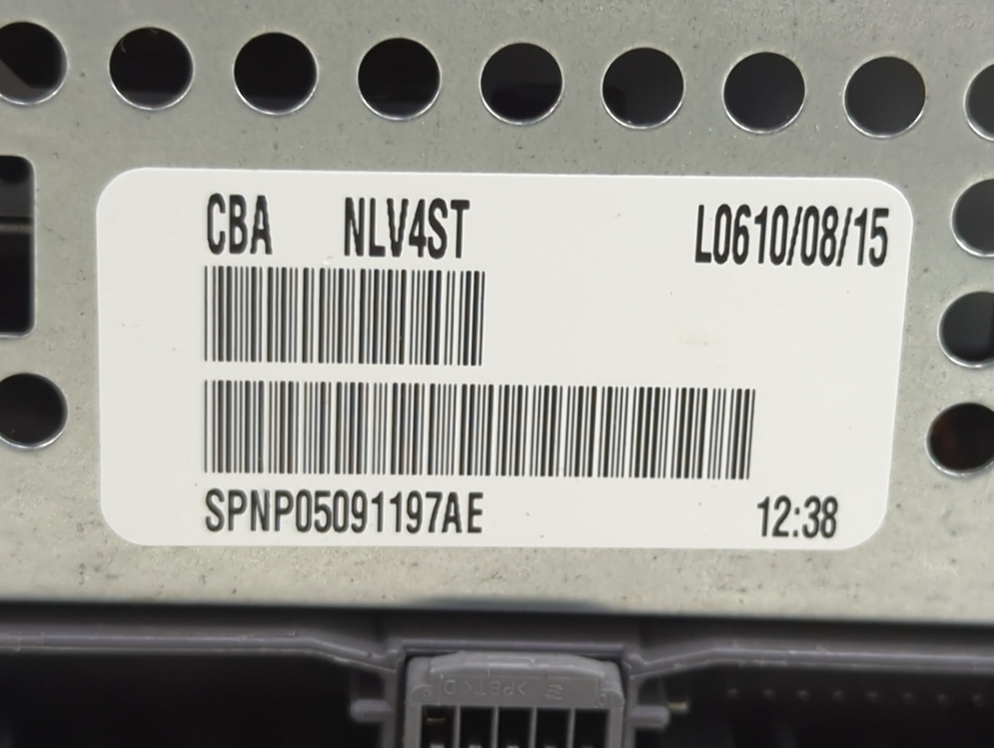 2016 Jeep Compass Radio AM FM Cd Player Receiver Replacement P/N:P05091197AE SPNP05091197AE Fits Fits 2012 2013 2014 2015 20