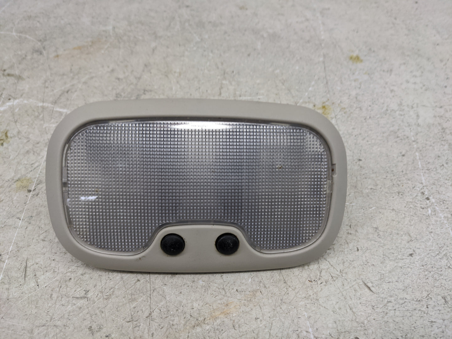 2011-2017 Jeep Compass Overhead Roof Console Tan - Oemusedautoparts1.com