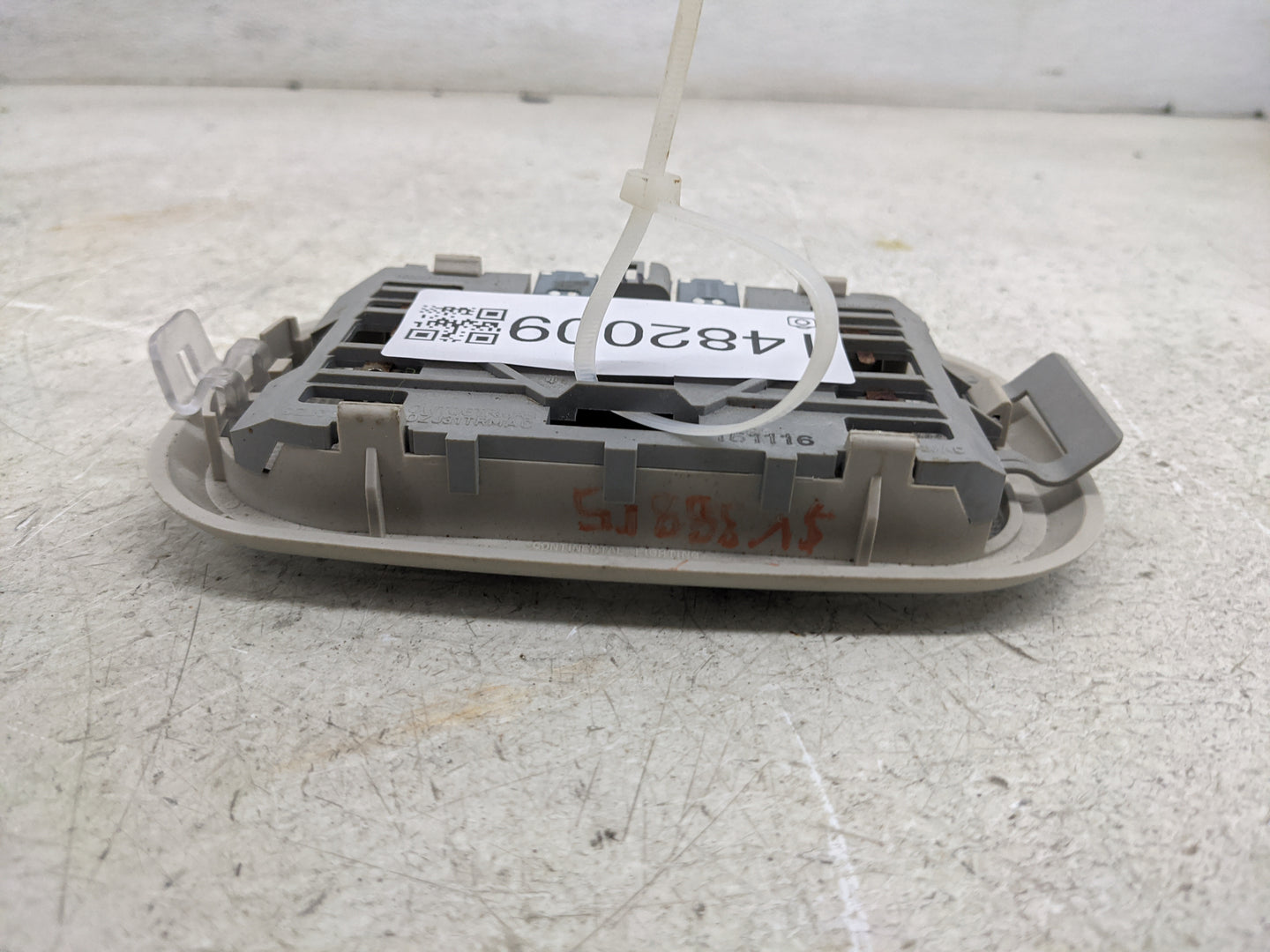 2011-2017 Jeep Compass Overhead Roof Console Tan - Oemusedautoparts1.com