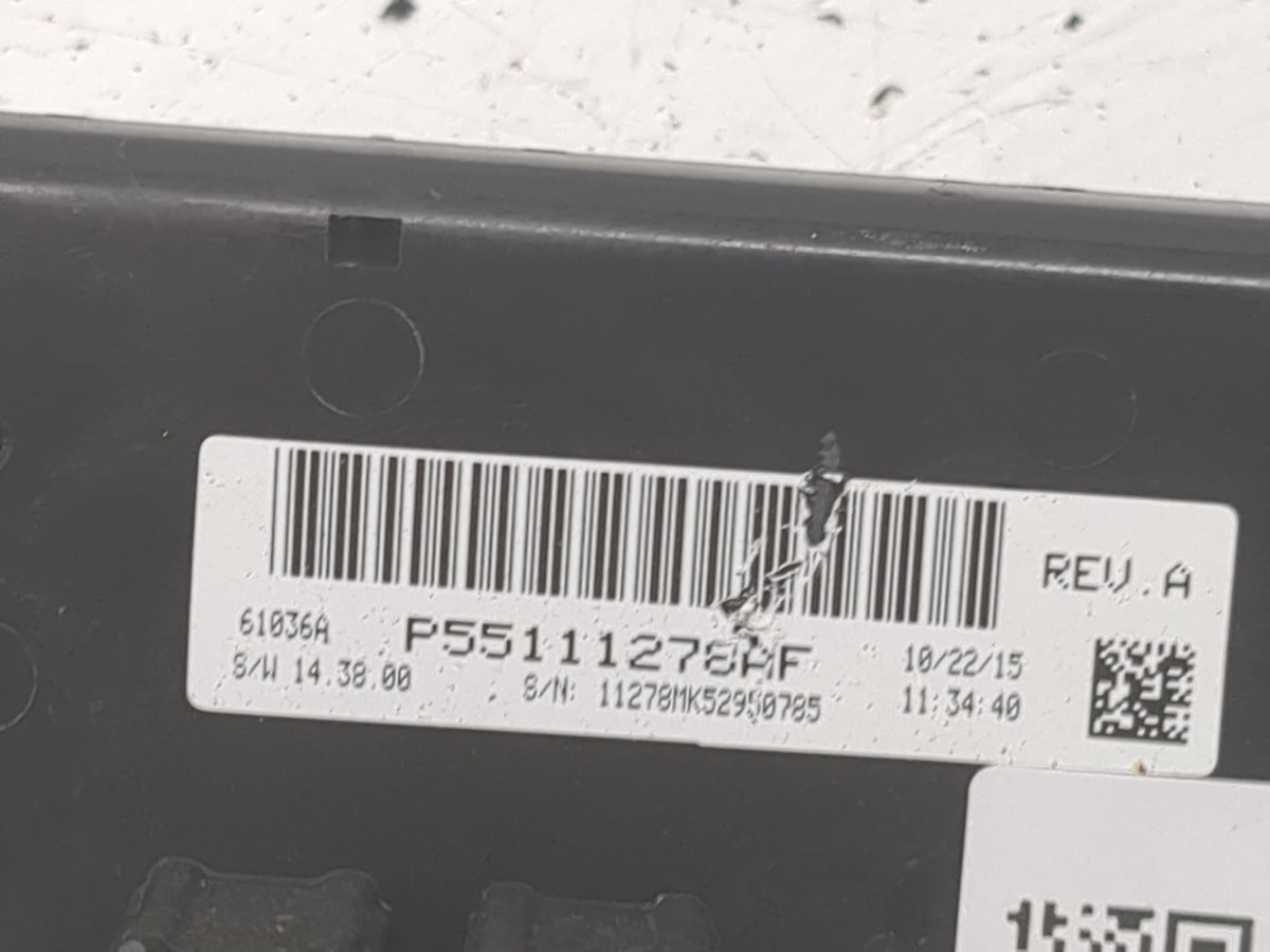 2016 Jeep Compass Climate Control Module Temperature AC/Heater Replacement P/N:P55111278AF Fits Fits 2011 2012 2013 2014 201