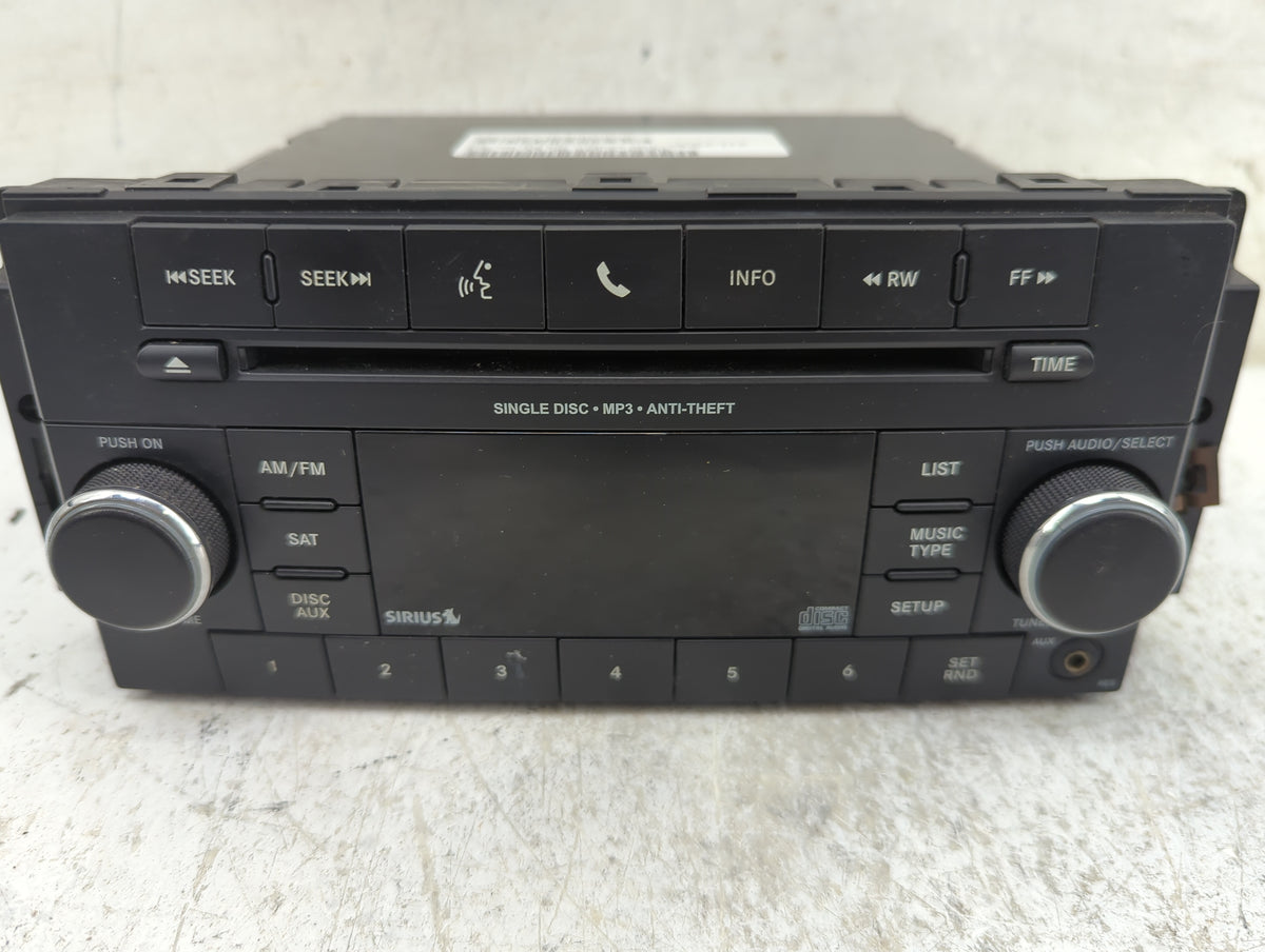 2013-2016 Jeep Compass Radio AM FM Cd Player Receiver Replacement P/N:P05091197AE 05091197AE Fits Fits 2013 2014 2015 2016 2