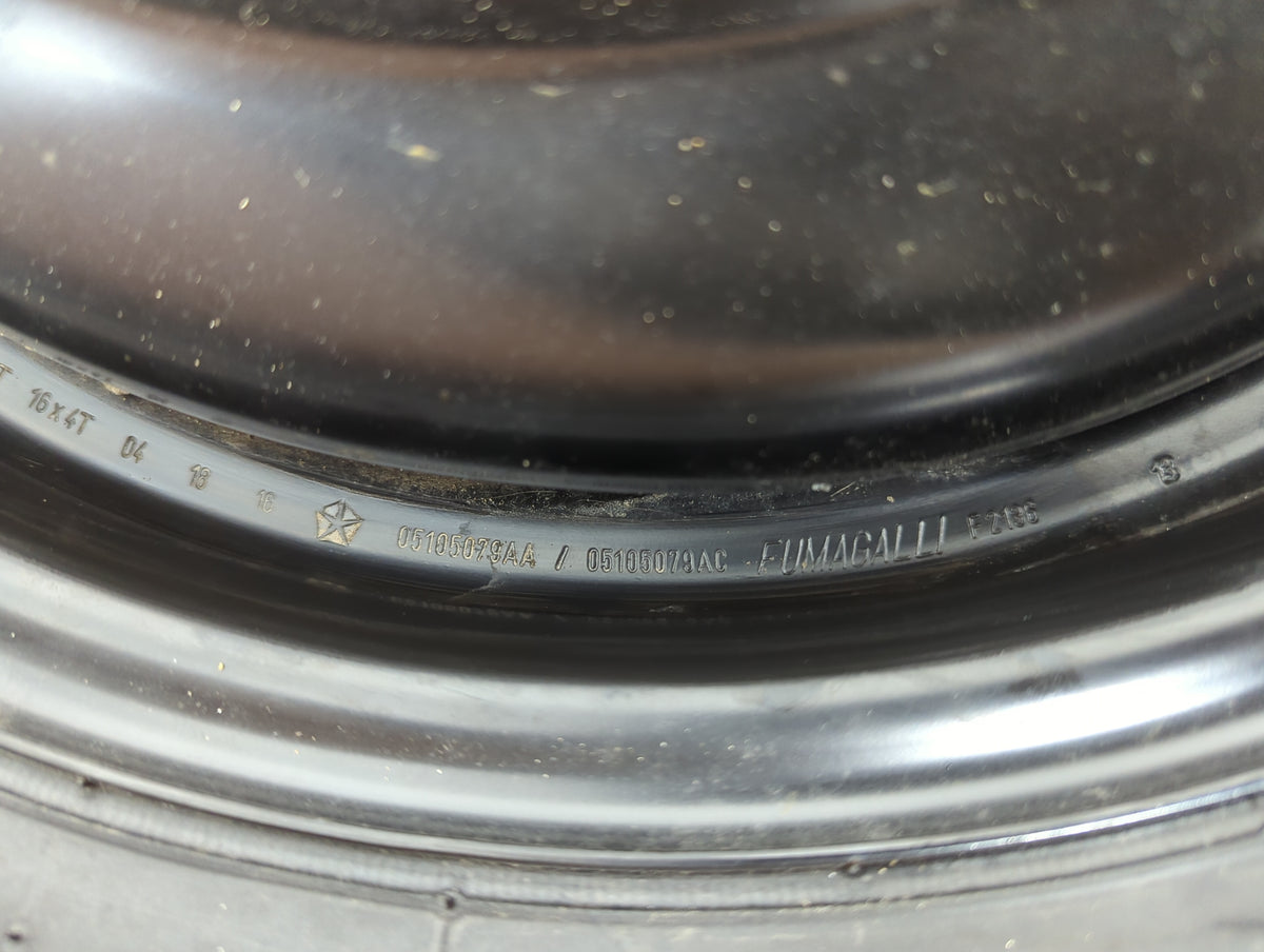 2016 Jeep Compass Spare Donut Tire Wheel Rim Oem - Oemusedautoparts1.com