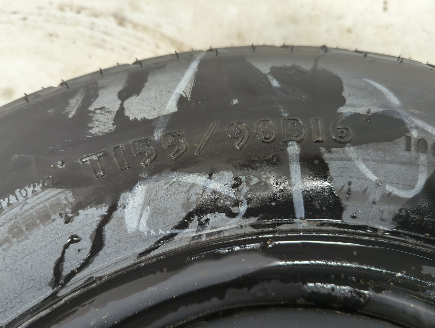 2016 Jeep Compass Spare Donut Tire Wheel Rim Oem - Oemusedautoparts1.com