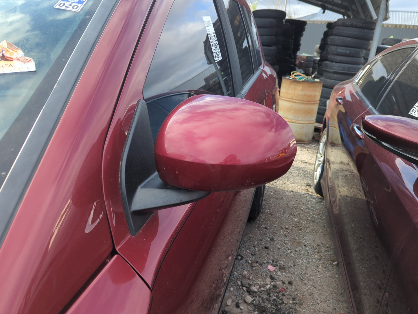 2016 Jeep Compass Driver Side View Mirror - Left Door Mirror OEM Used - Oemusedautoparts1.com