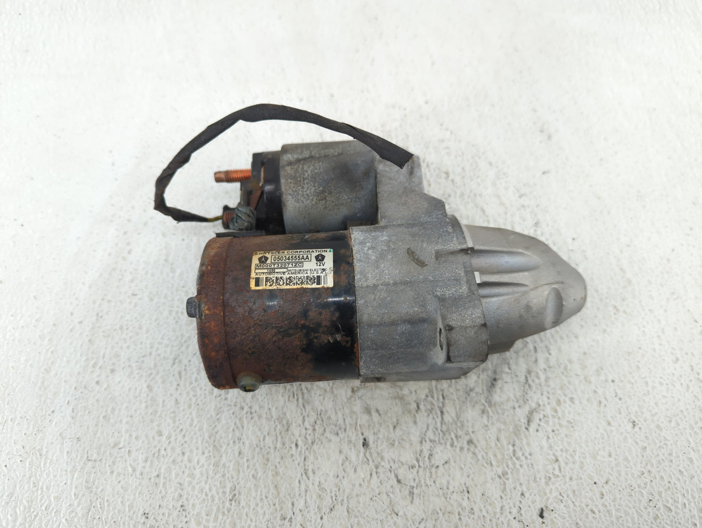 2016 Jeep Compass Car Starter Motor Solenoid OEM P/N:M000T32071ZC 05034555AA Fits OEM Used Auto Parts - Oemusedautoparts1.co
