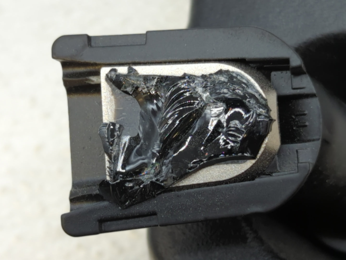 2016 Jeep Compass Interior Rear View Mirror Replacement OEM P/N:E11026130 Fits Fits 2010 2011 2012 2013 2014 2015 2017 OEM U