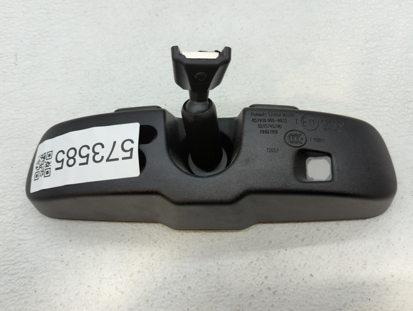 2016 Jeep Compass Interior Rear View Mirror Replacement OEM P/N:E11026130 Fits Fits 2010 2011 2012 2013 2014 2015 2017 OEM U