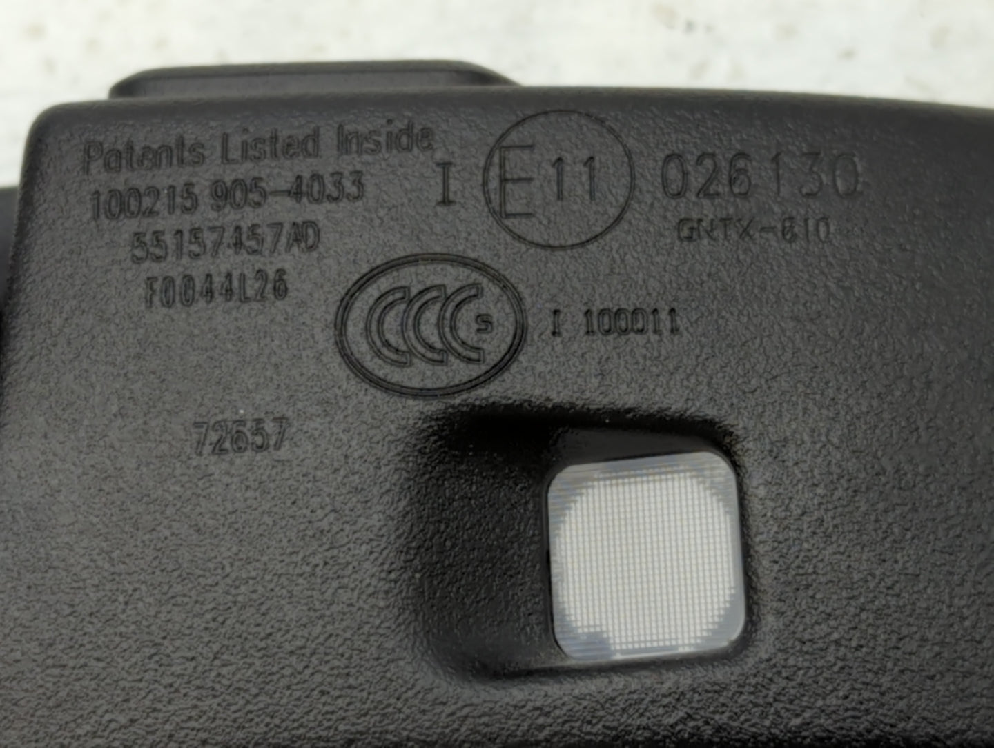 2016 Jeep Compass Interior Rear View Mirror Replacement OEM P/N:E11026130 Fits Fits 2010 2011 2012 2013 2014 2015 2017 OEM U