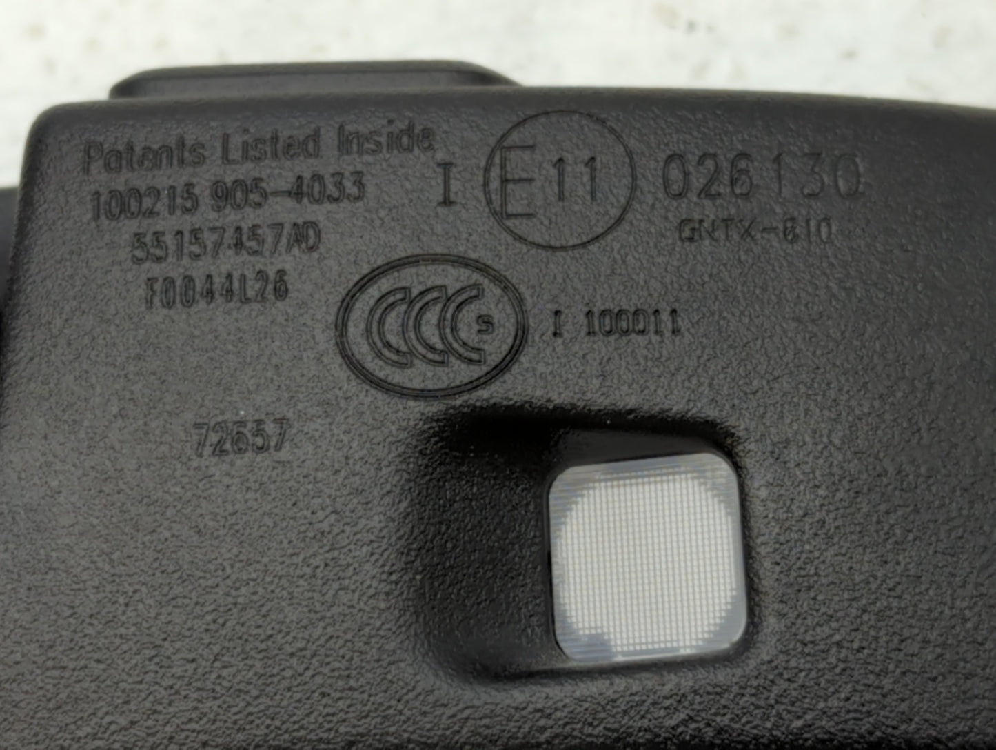 2016 Jeep Compass Interior Rear View Mirror Replacement OEM P/N:E11026130 Fits Fits 2010 2011 2012 2013 2014 2015 2017 OEM U