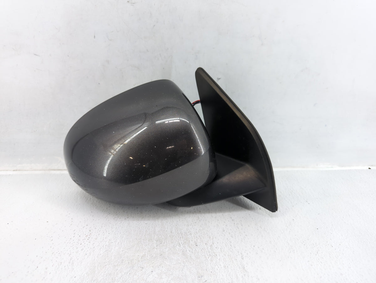 2016 Jeep Compass Passenger Right Side View Manual Door Mirror Black - Oemusedautoparts1.com