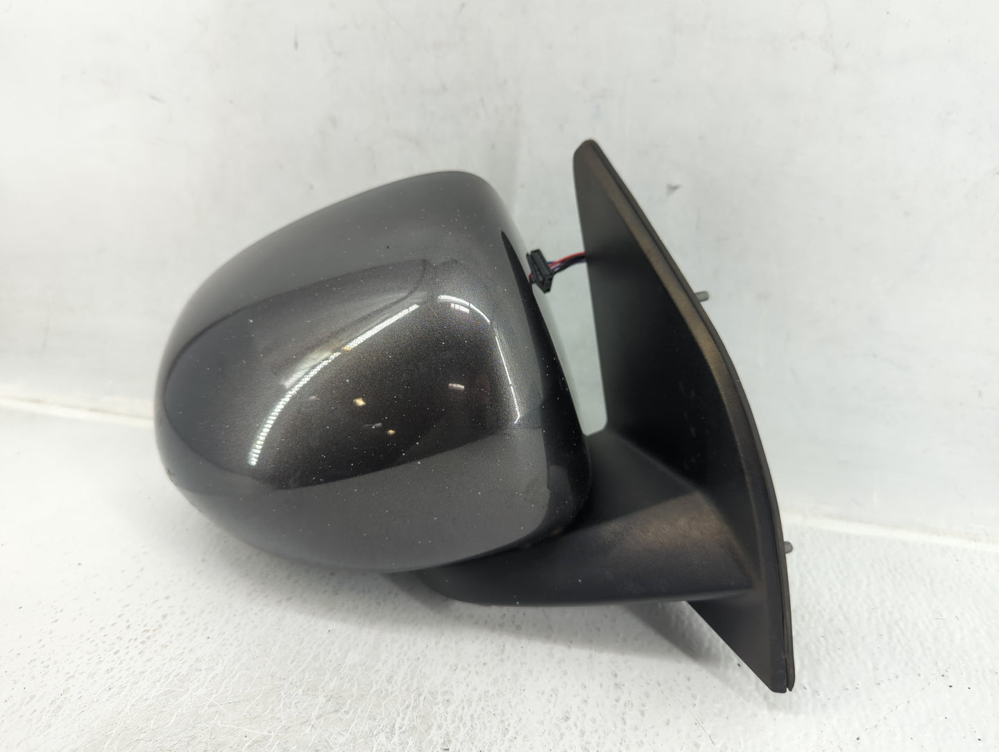 2016 Jeep Compass Passenger Right Side View Manual Door Mirror Black - Oemusedautoparts1.com