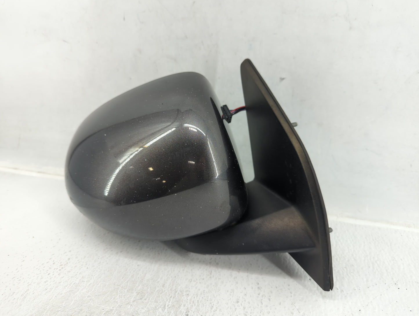 2016 Jeep Compass Passenger Right Side View Manual Door Mirror Black - Oemusedautoparts1.com