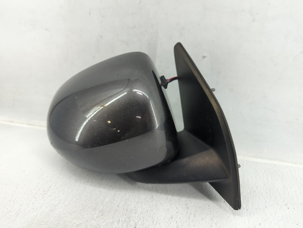 2016 Jeep Compass Passenger Right Side View Manual Door Mirror Black - Oemusedautoparts1.com