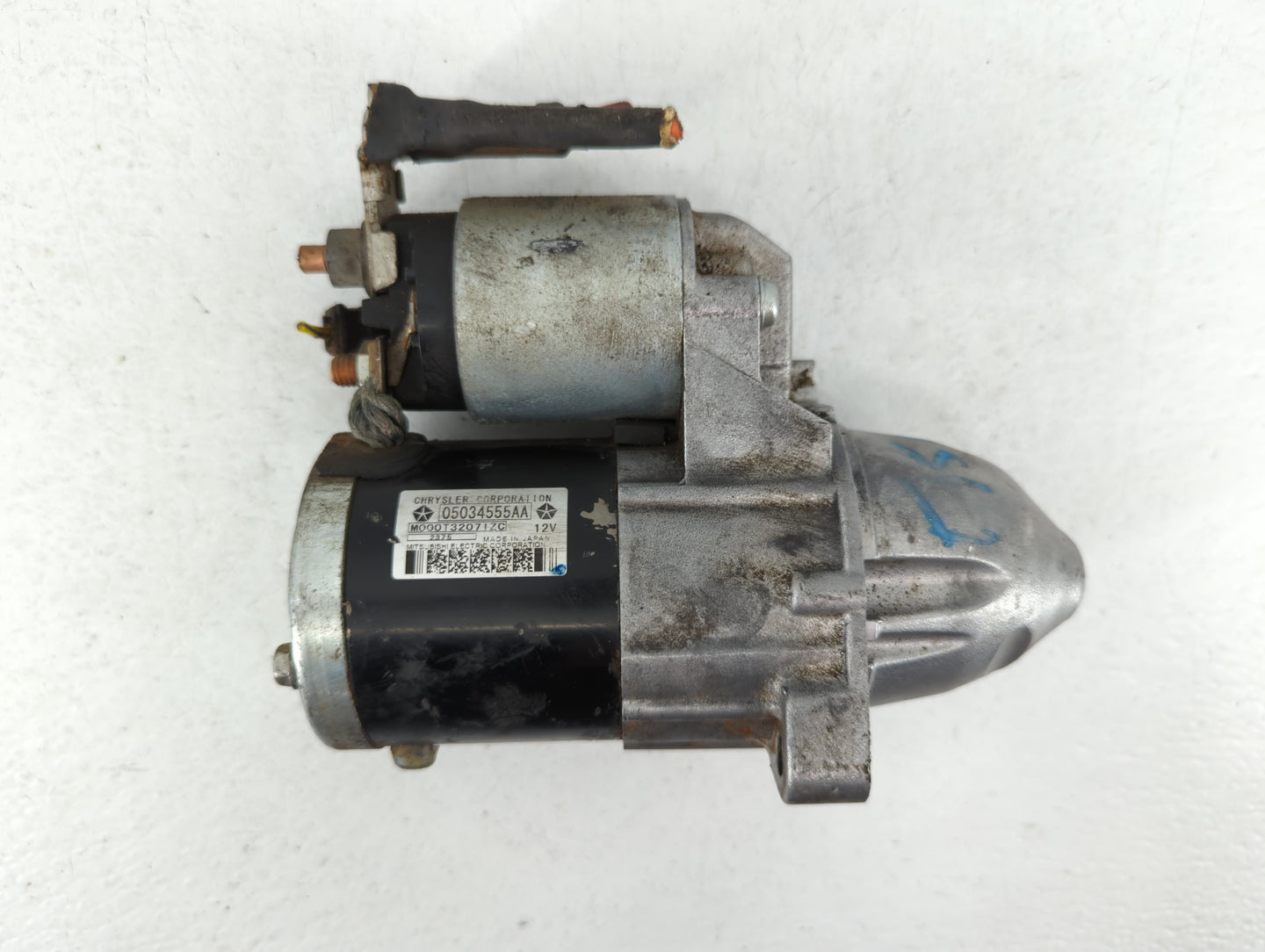 2016 Jeep Compass Car Starter Motor Solenoid OEM P/N:M000T32071ZC 05034555AA Fits OEM Used Auto Parts - Oemusedautoparts1.co