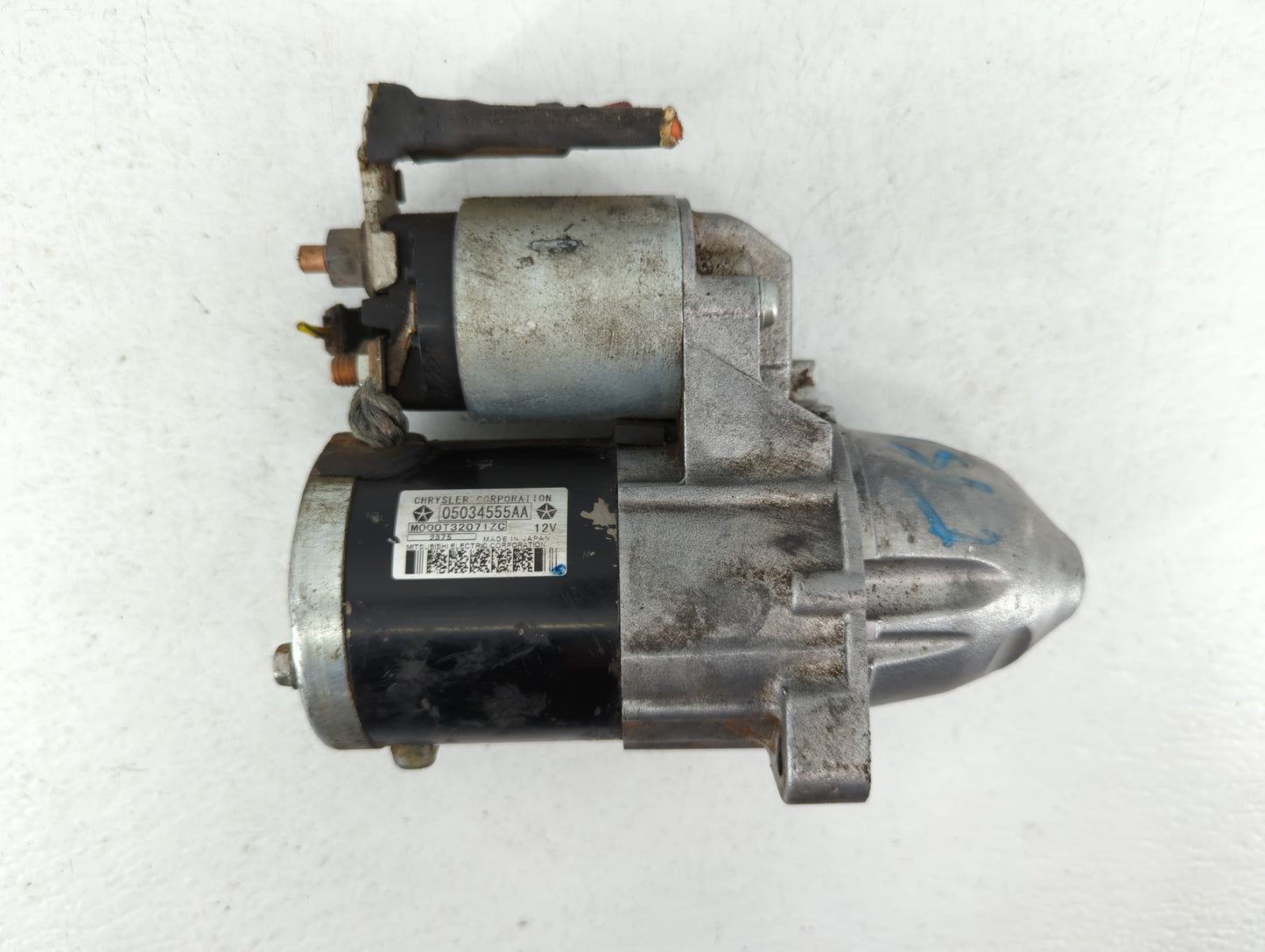2016 Jeep Compass Car Starter Motor Solenoid OEM P/N:M000T32071ZC 05034555AA Fits OEM Used Auto Parts - Oemusedautoparts1.co