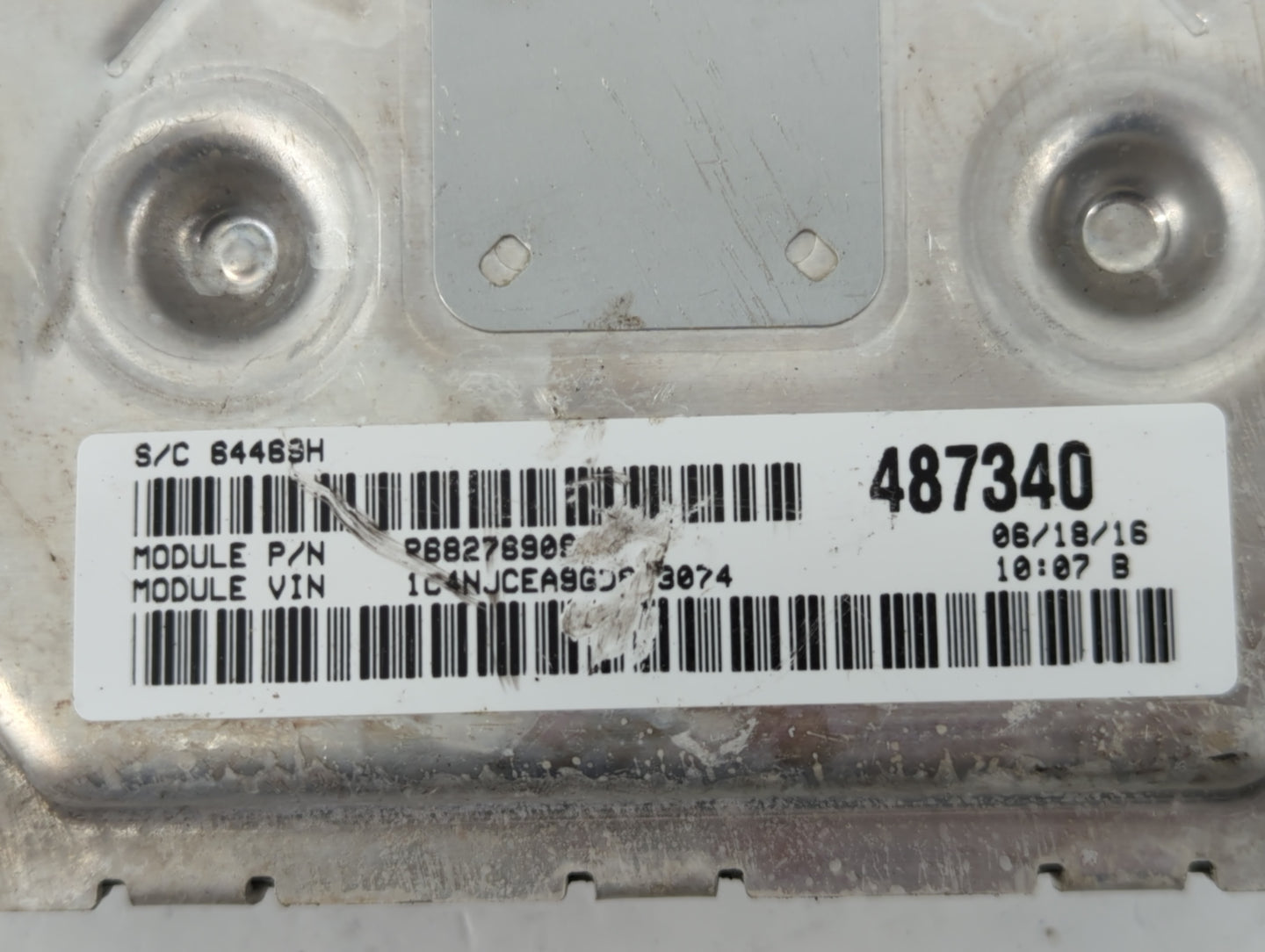 2013-2017 Jeep Compass PCM Engine Control Computer ECU ECM PCU OEM P/N:P05150941AB Fits Fits 2013 2014 2015 2016 2017 OEM Us