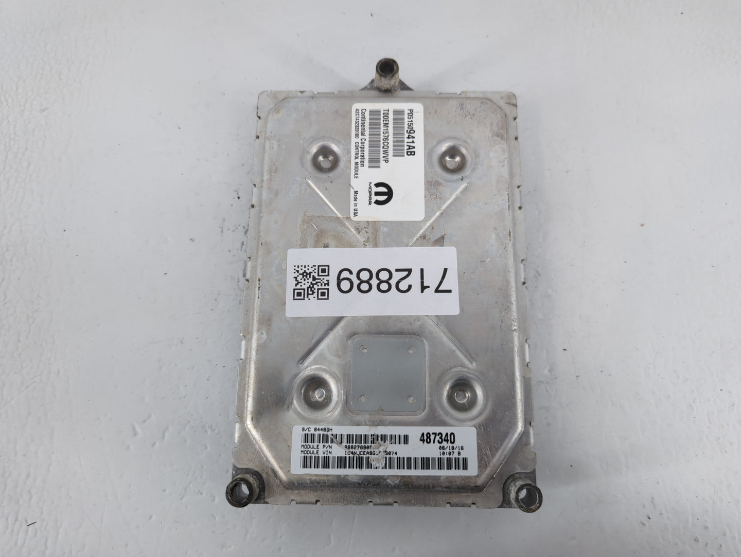 2013-2017 Jeep Compass PCM Engine Control Computer ECU ECM PCU OEM P/N:P05150941AB Fits Fits 2013 2014 2015 2016 2017 OEM Us