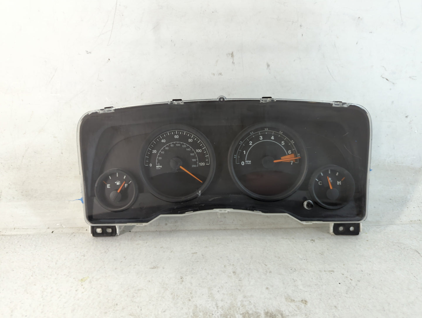 2015-2017 Jeep Compass Instrument Cluster Speedometer Gauges P/N:68233455AE Fits Fits 2015 2016 2017 OEM Used Auto Parts - O