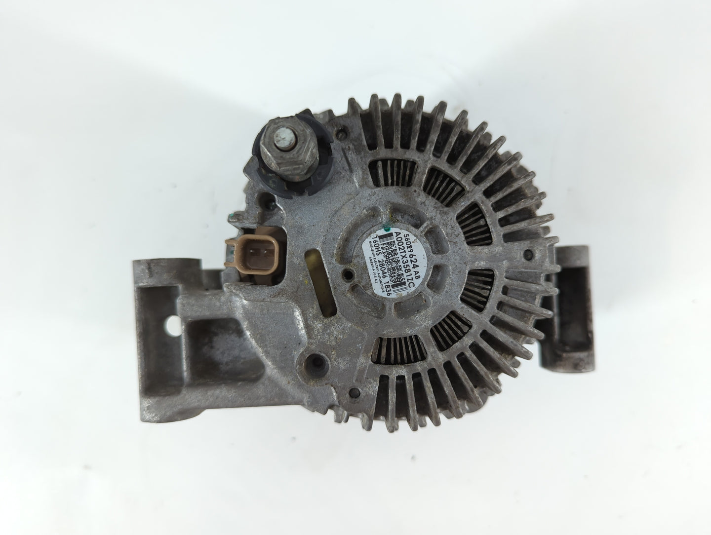 2017-2022 Jeep Compass Alternator Replacement Generator Charging Assembly Engine OEM P/N:56029624AB Fits OEM Used Auto Parts