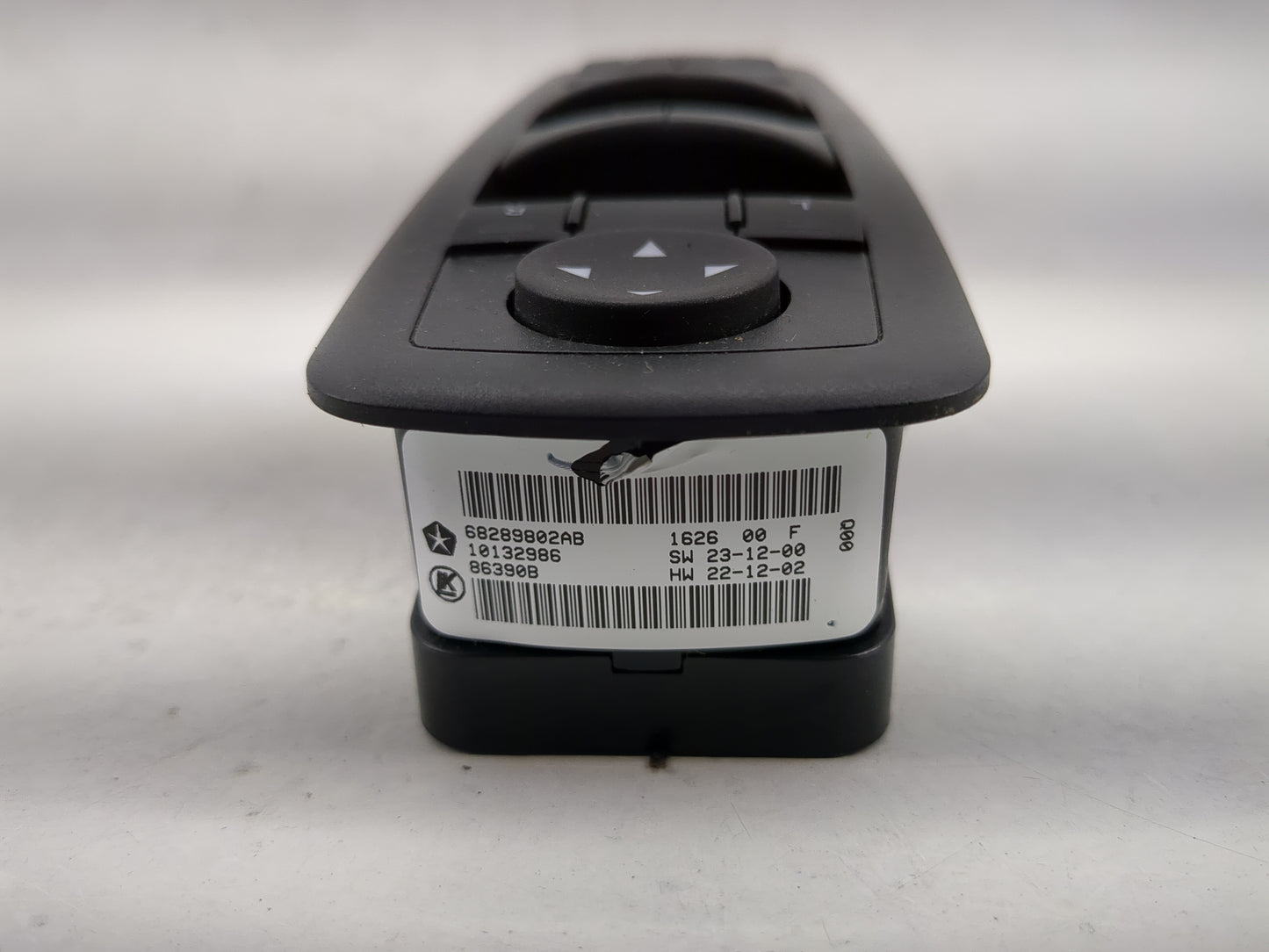 2016-2022 Jeep Grand Cherokee Master Power Window Switch Replacement Driver Side Left P/N:68289802AB Fits OEM Used Auto Part