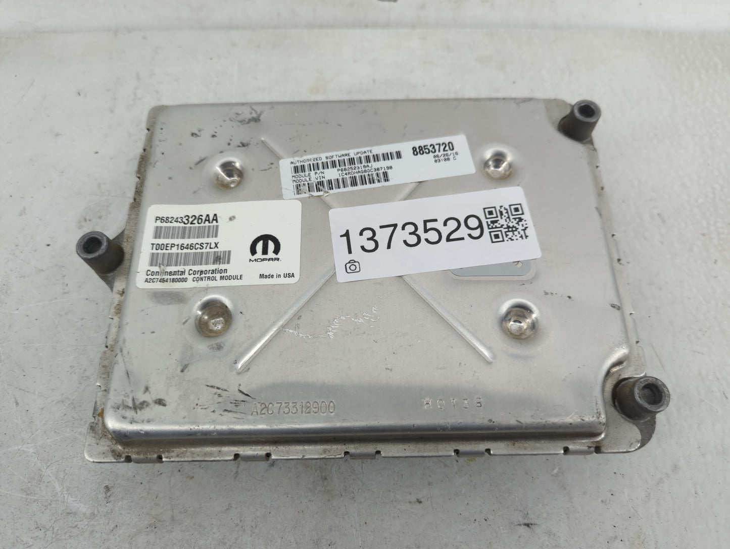 2014-2018 Jeep Grand Cherokee PCM Engine Control Computer ECU ECM PCU OEM P/N:68243326AA Fits Fits 2014 2015 2016 2017 2018 