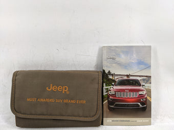 compare product 2016 Jeep Grand Cherokee Owners Manual Book Guide OEM Used Auto Parts