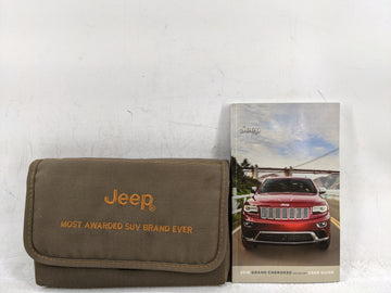 2016 Jeep Grand Cherokee Owners Manual Book Guide OEM Used Auto Parts - Oemusedautoparts1.com