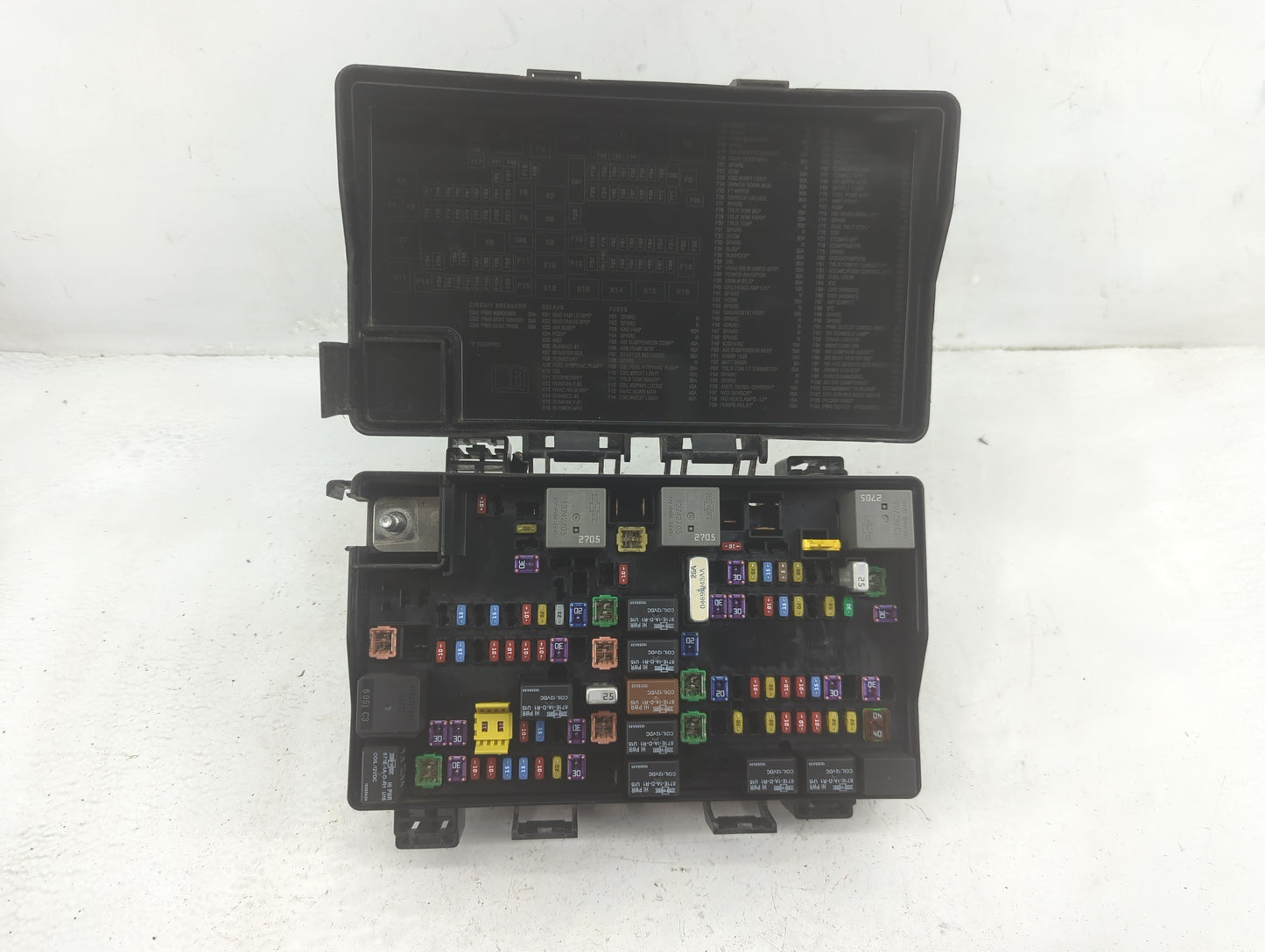 2016 Jeep Grand Cherokee Fusebox Fuse Box Panel Relay Module P/N:7140-1980-30 Fits OEM Used Auto Parts - Oemusedautoparts1.c
