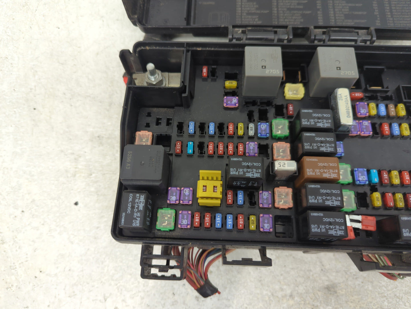 2016 Jeep Grand Cherokee Fusebox Fuse Box Panel Relay Module P/N:7140-1980-30 Fits OEM Used Auto Parts - Oemusedautoparts1.c