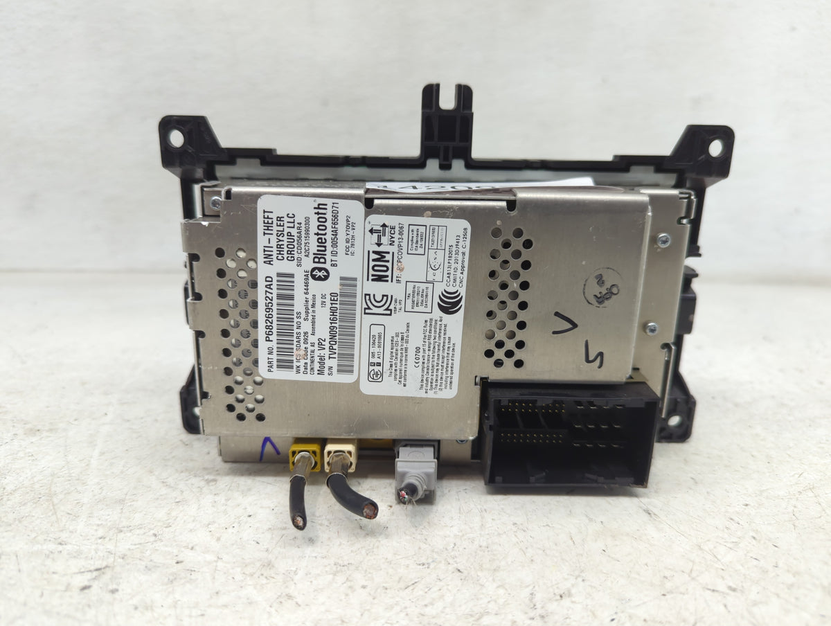 2016 Jeep Grand Cherokee Information Radio Display Screen - Oemusedautoparts1.com