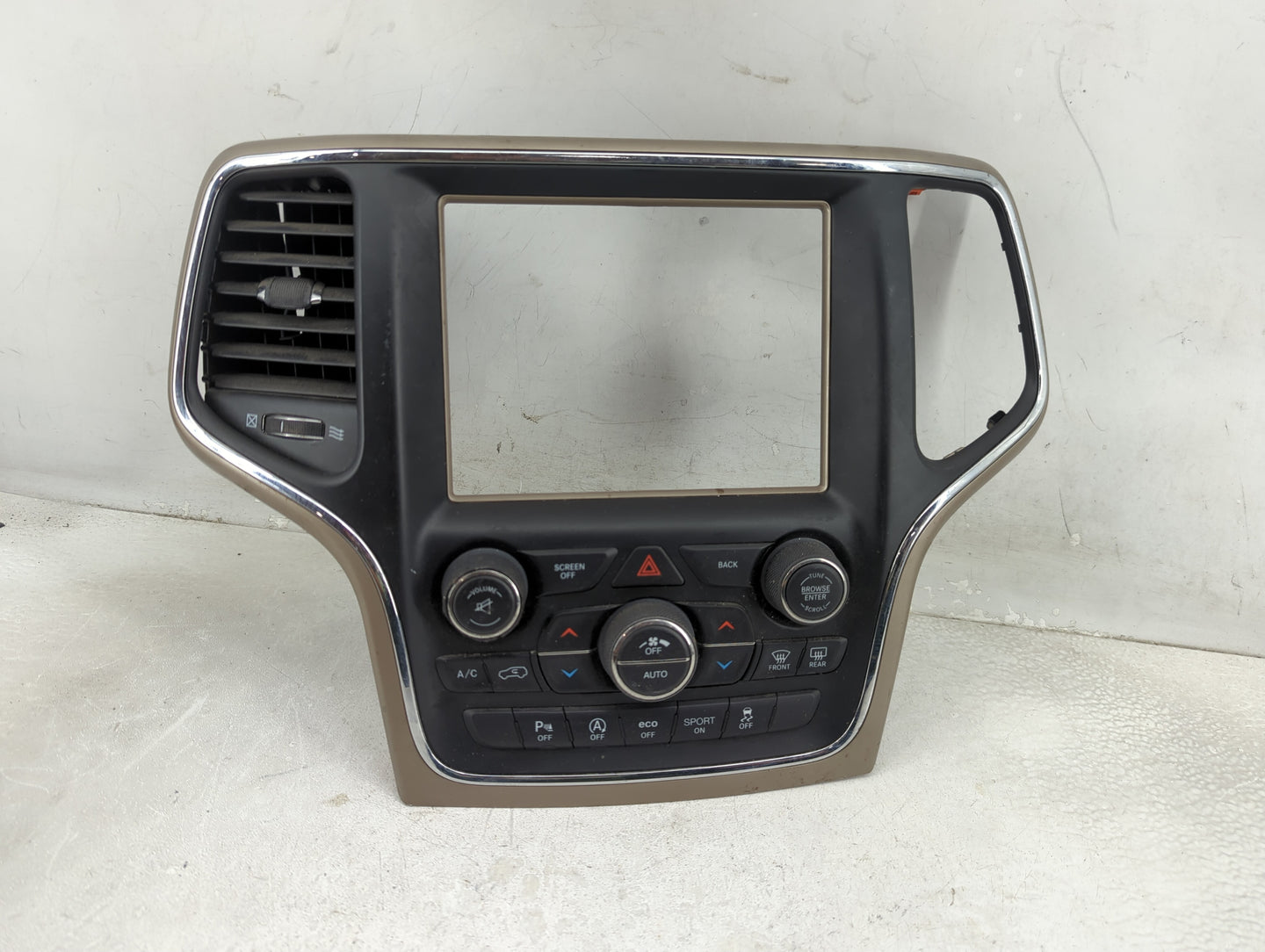 2016-2017 Jeep Grand Cherokee Climate Control Module Temperature AC/Heater Replacement P/N:P68254006AE Fits Fits 2016 2017 O