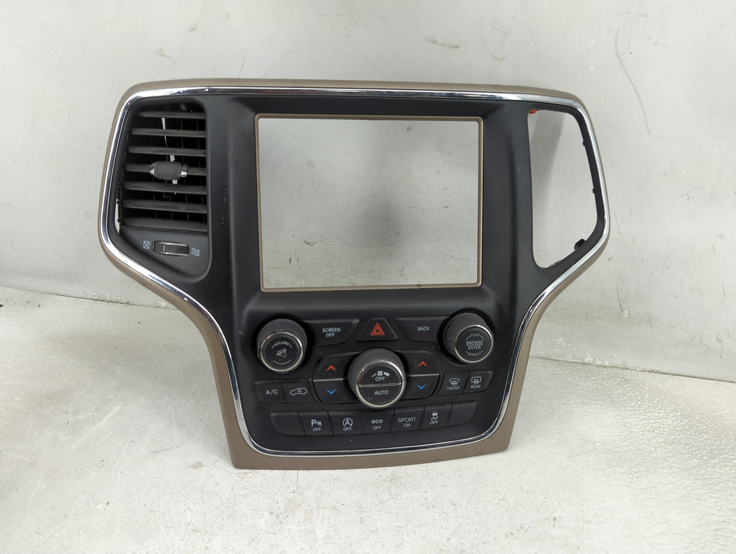 2016-2017 Jeep Grand Cherokee Climate Control Module Temperature AC/Heater Replacement P/N:P68254006AE Fits Fits 2016 2017 O