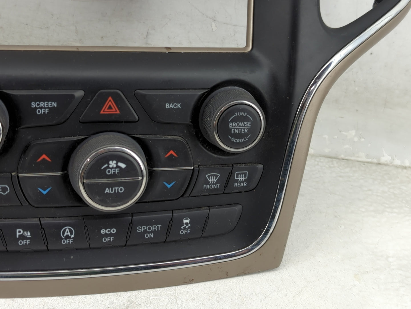 2016-2017 Jeep Grand Cherokee Climate Control Module Temperature AC/Heater Replacement P/N:P68254006AE Fits Fits 2016 2017 O