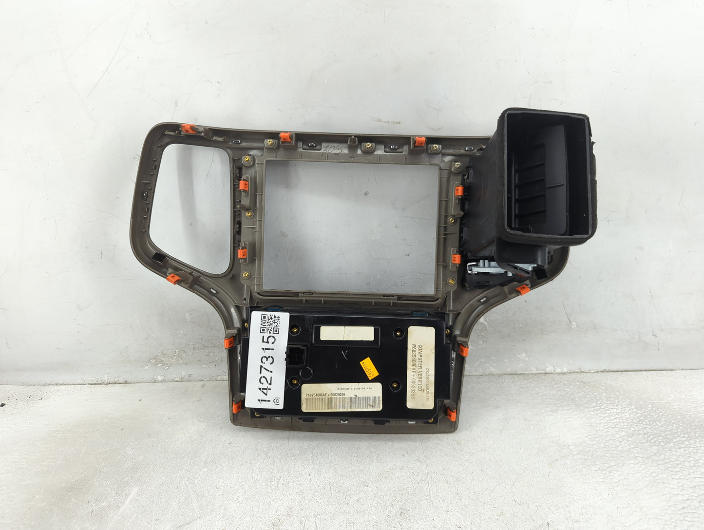 2016-2017 Jeep Grand Cherokee Climate Control Module Temperature AC/Heater Replacement P/N:P68254006AE Fits Fits 2016 2017 O