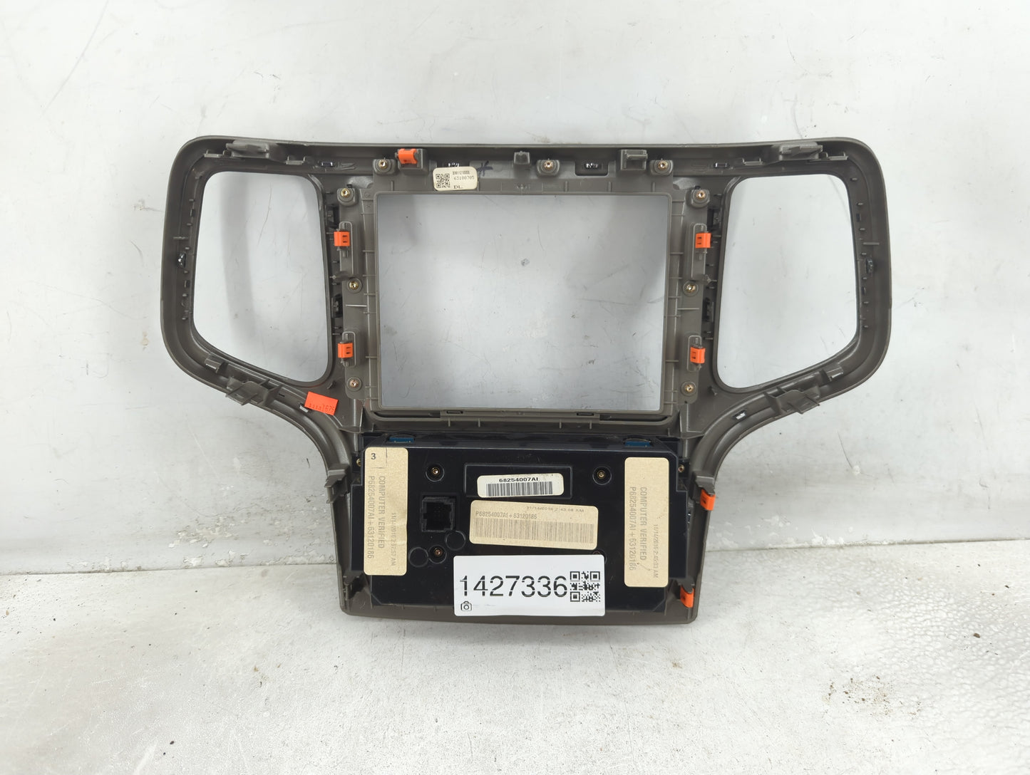 2016-2017 Jeep Grand Cherokee Climate Control Module Temperature AC/Heater Replacement P/N:68254007AE Fits Fits 2016 2017 OE