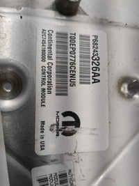 2016-2017 Jeep Grand Cherokee PCM Engine Control Computer ECU ECM PCU OEM P/N:P68252317AJ P68243326AA Fits Fits 2016 2017 OE