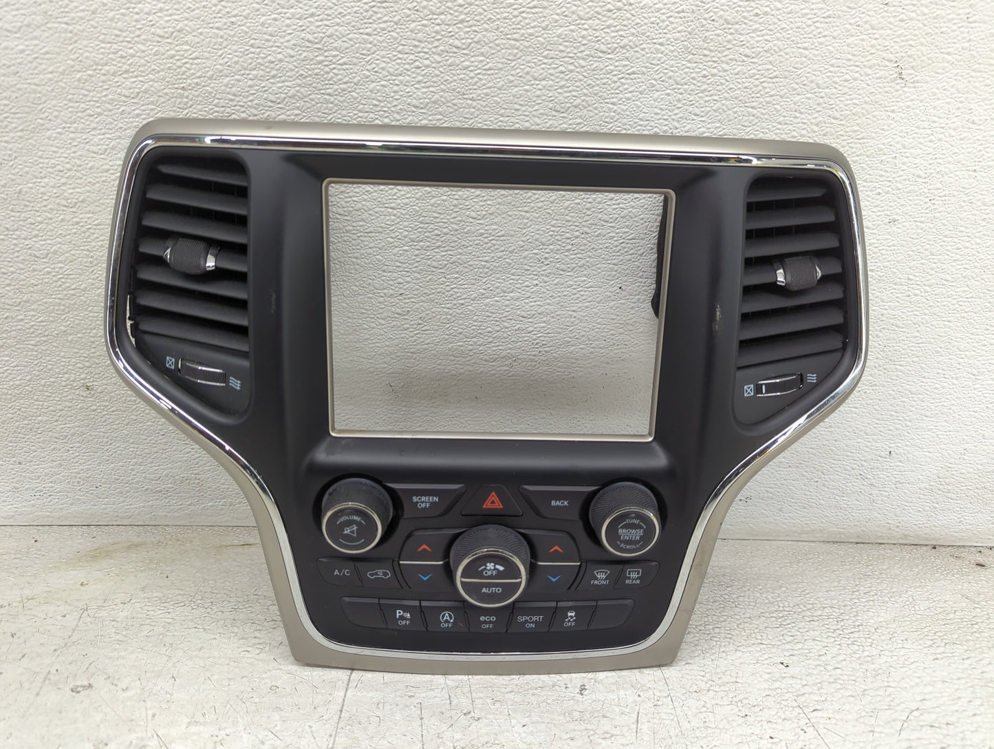 2016-2017 Jeep Grand Cherokee Climate Control Module Temperature AC/Heater Replacement P/N:68254007AE Fits Fits 2016 2017 OE