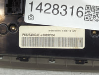 2016-2017 Jeep Grand Cherokee Climate Control Module Temperature AC/Heater Replacement P/N:68254007AE Fits Fits 2016 2017 OE
