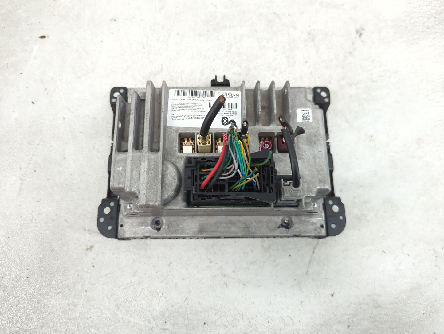 2016 Jeep Grand Cherokee Information Display Screen Black - Oemusedautoparts1.com