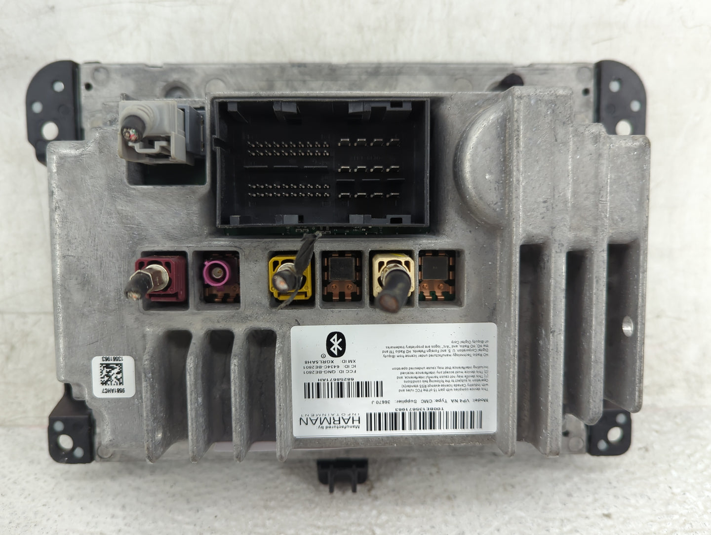 2016 Jeep Grand Cherokee Radio AM FM Cd Player Receiver Replacement P/N:68258671AH T00BE135671963, QNG-BE2801, 643AC-BE2801 
