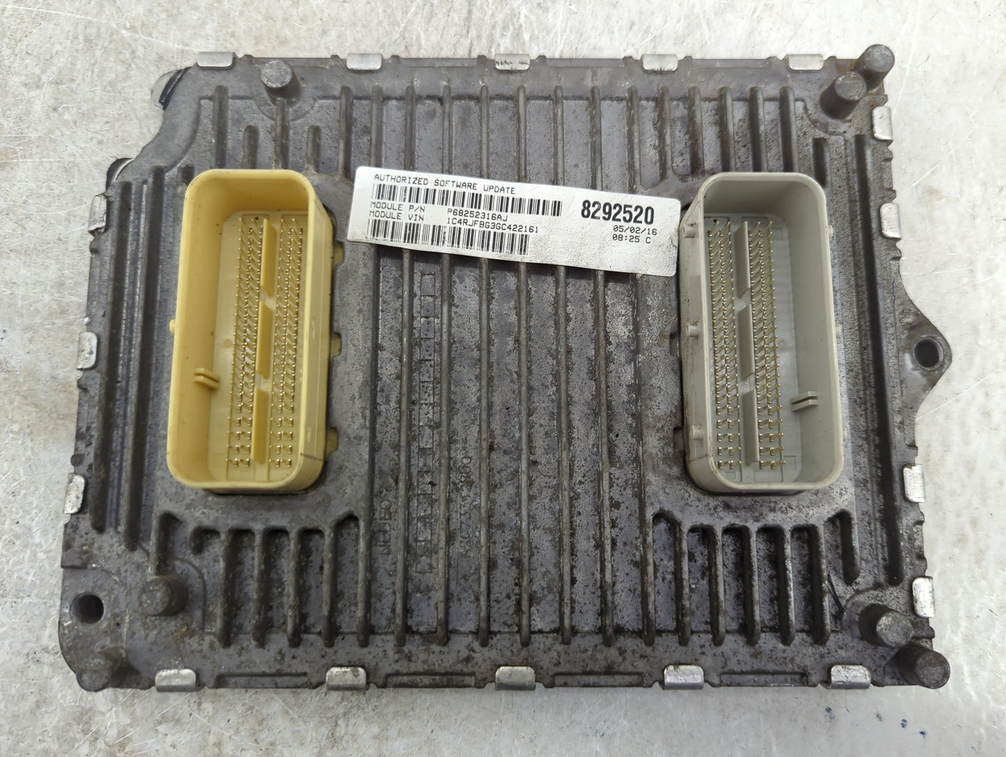 2016-2017 Jeep Grand Cherokee PCM Engine Control Computer ECU ECM PCU OEM P/N:P68243326AA T00EP1036C1K23 Fits Fits 2016 2017