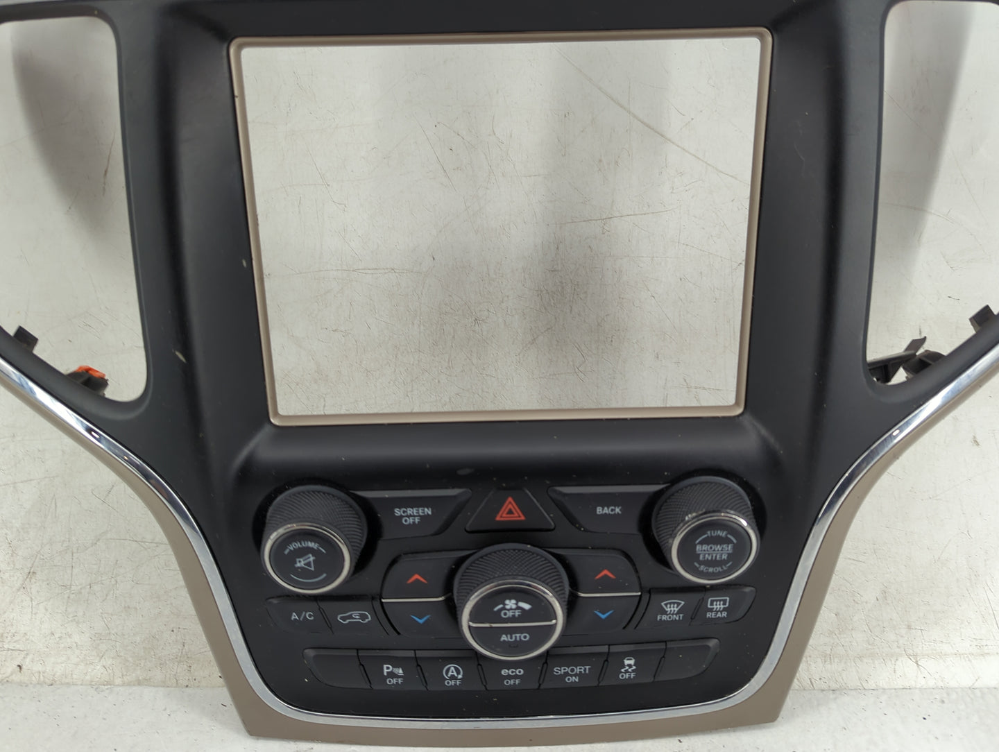 2016-2017 Jeep Grand Cherokee Climate Control Module Temperature AC/Heater Replacement P/N:P68254006AG Fits Fits 2016 2017 O
