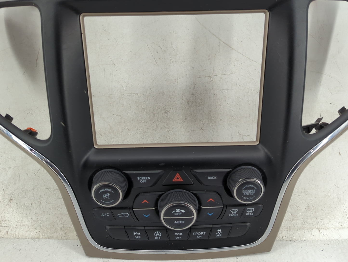 2016-2017 Jeep Grand Cherokee Climate Control Module Temperature AC/Heater Replacement P/N:P68254006AG Fits Fits 2016 2017 O