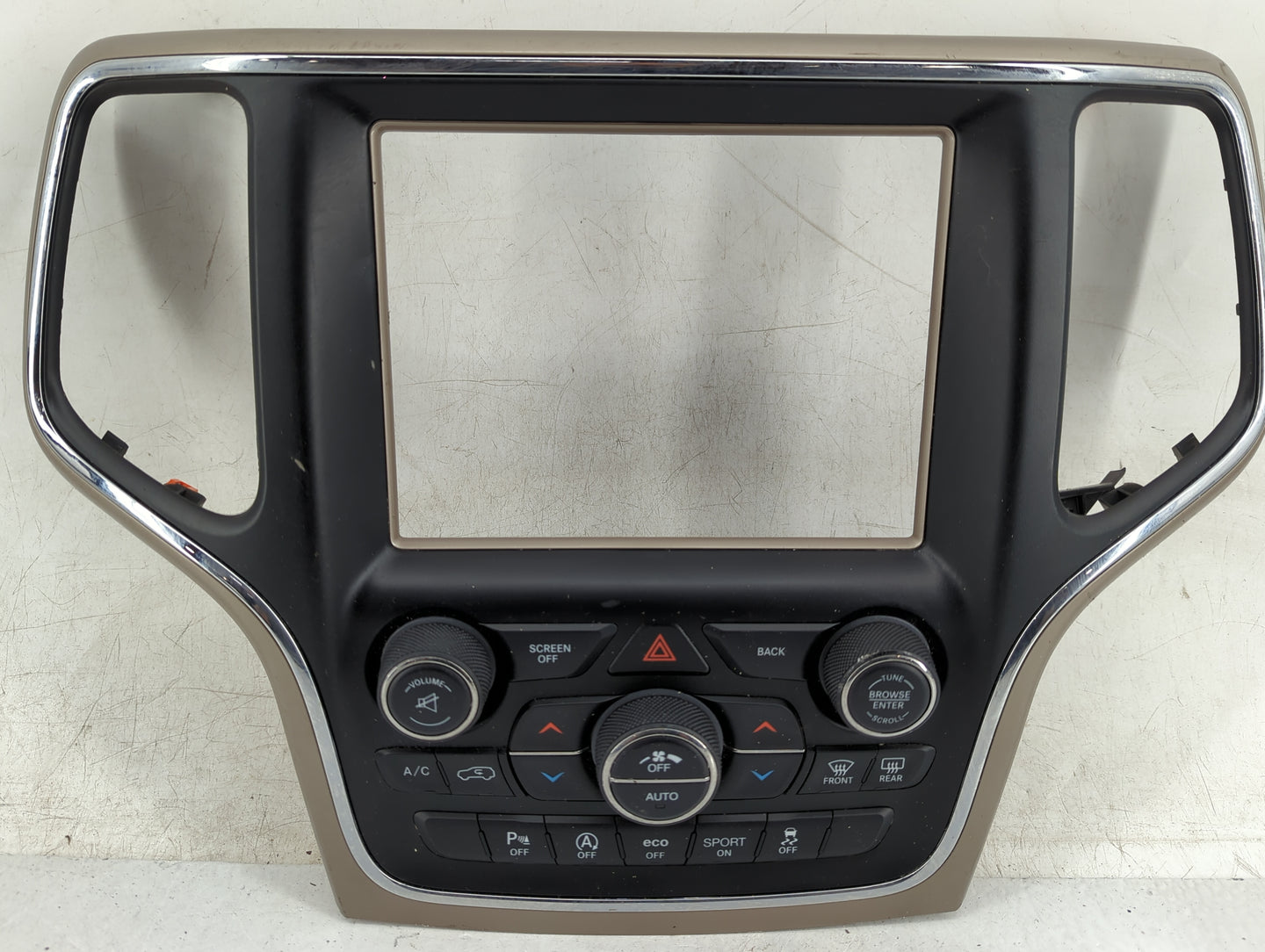 2016-2017 Jeep Grand Cherokee Climate Control Module Temperature AC/Heater Replacement P/N:P68254006AG Fits Fits 2016 2017 O