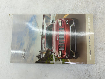 2016 Jeep Grand Cherokee Owners Manual Book Guide P/N:16WK741-926-AA OEM Used Auto Parts