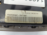 2016-2017 Jeep Grand Cherokee Climate Control Module Temperature AC/Heater Replacement P/N:P68253994AE Fits Fits 2016 2017 O